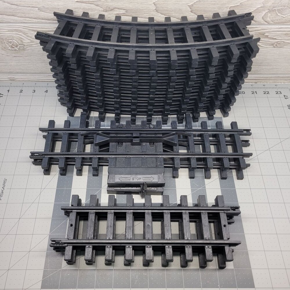 Lot of‎ Train Track New Bright Christmas Curve Straight Switching Crossing 1986